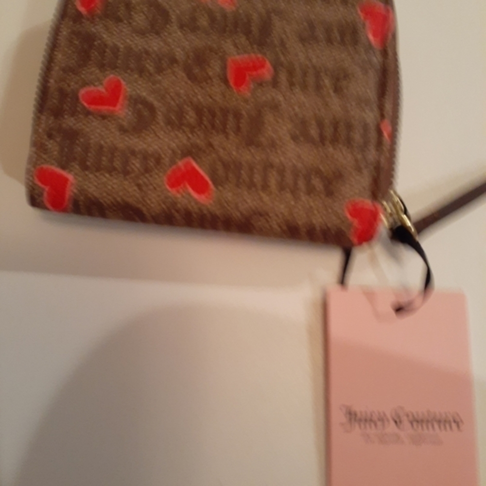 Juicy Couture Heart Crown Small Coin Purse - Picture 2 of 3